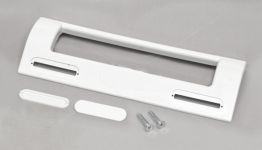 Ручка холодильника универсальная (L=198мм) светлая, min85>max160 DHF000UN